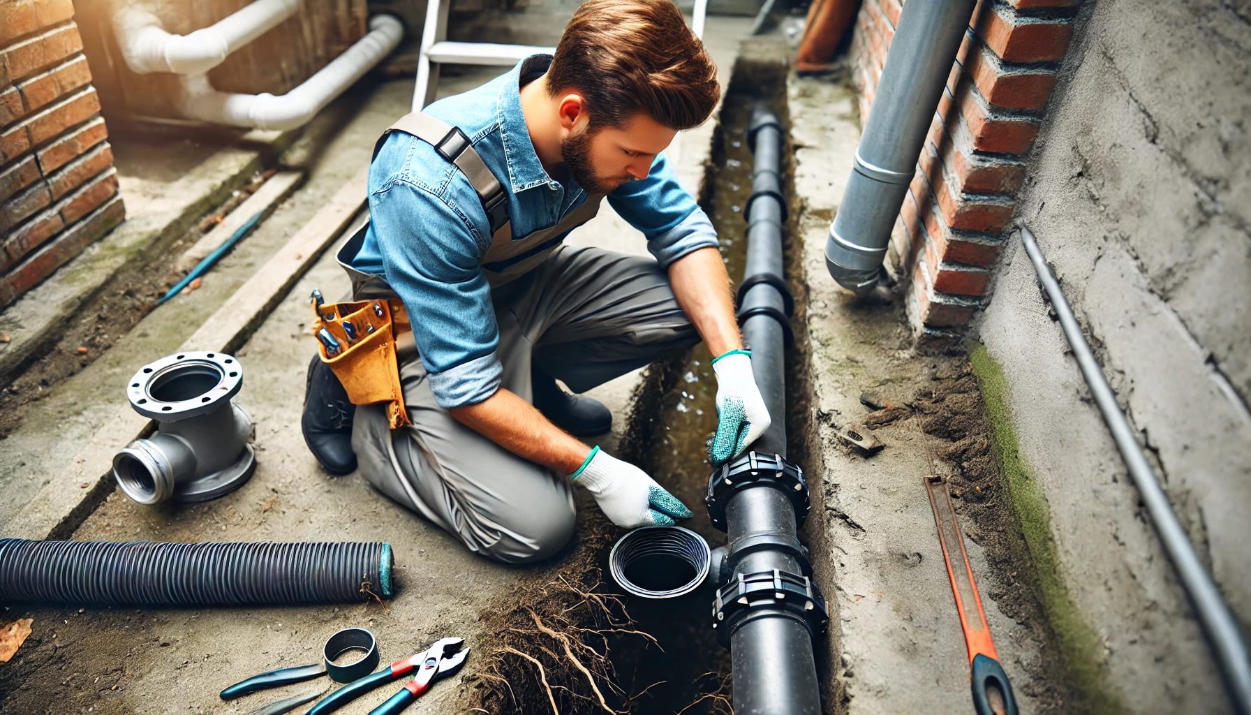 Drain repair service for damaged pipework in Preston