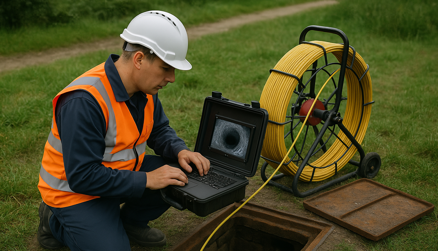 CCTV drain survey inspection for Preston drainage problems