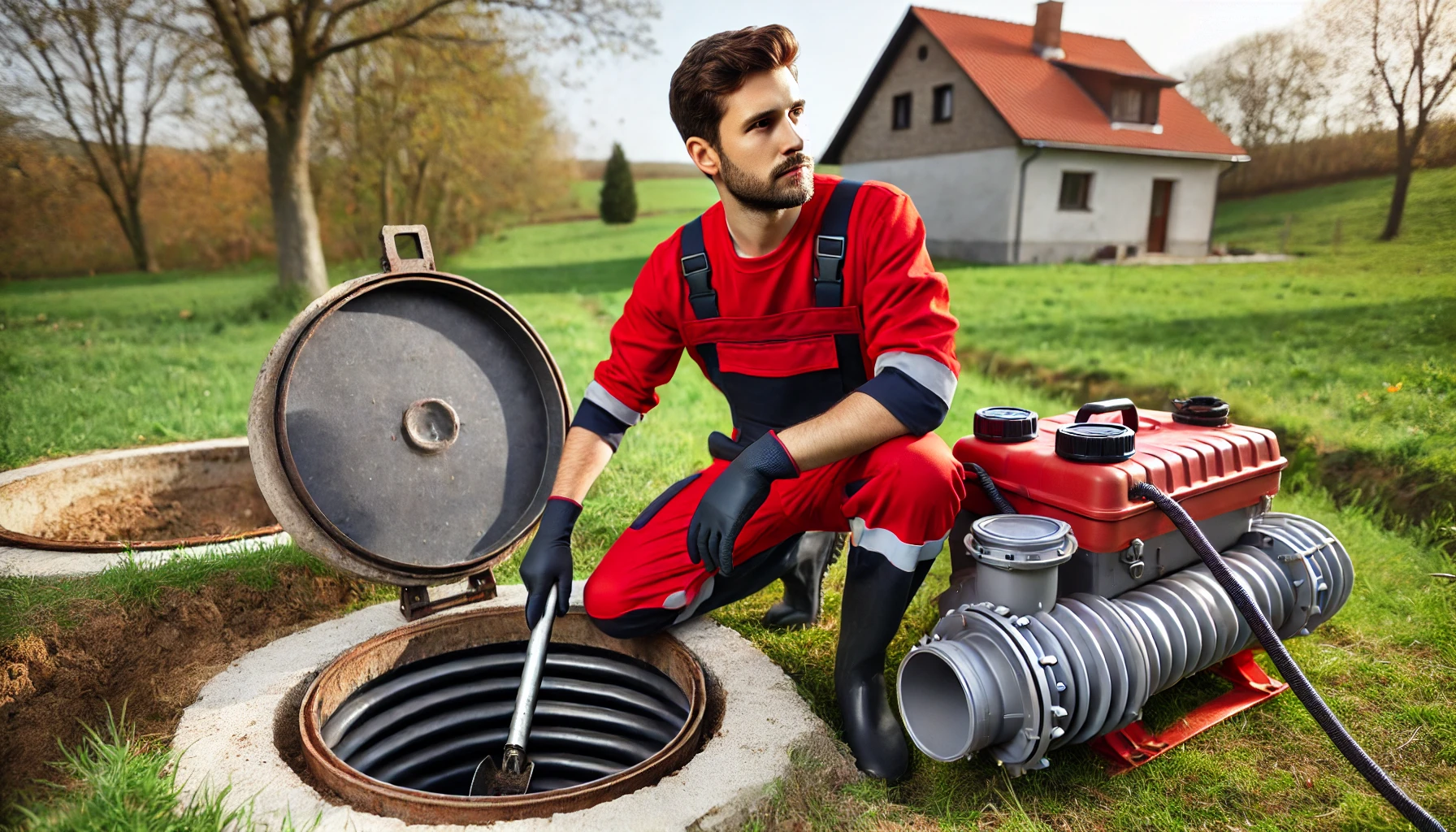 Septic tank drainage service around Preston